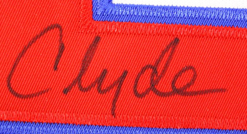 Clyde Drexler Signed UH Houston Cougars Jersey PSA DNA P55754