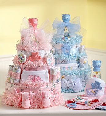 Learn How to Make A Beautiful Diaper Cake