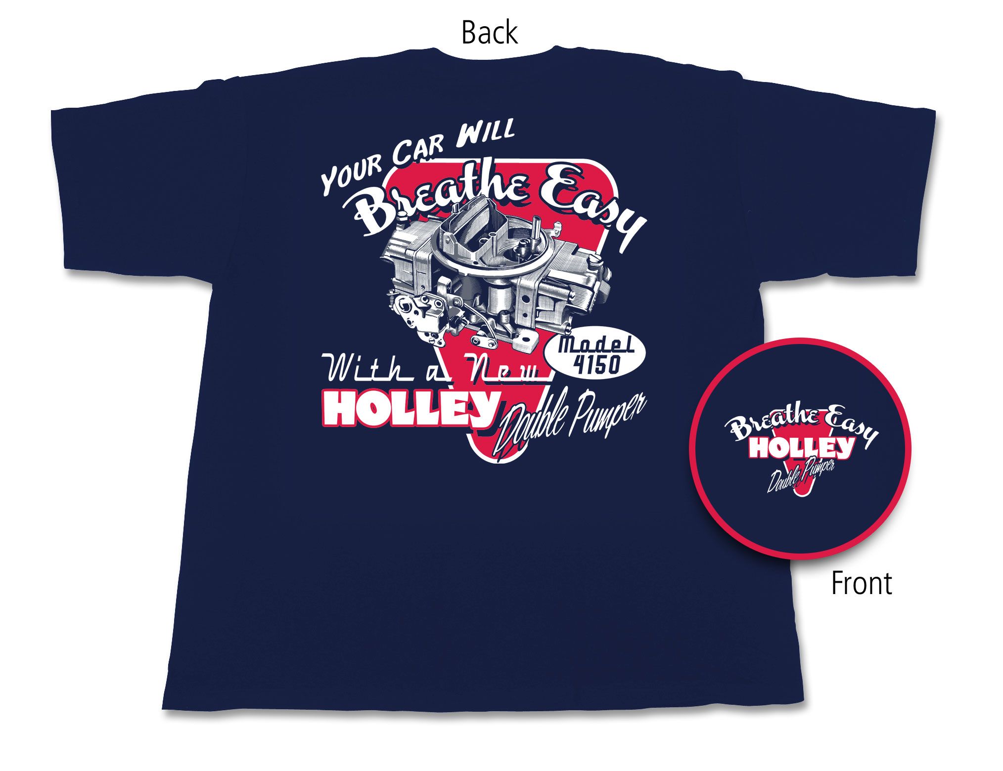 Holley Double Pumper T Shirt $22 99 $24 99 Small to 3xlarge Short or