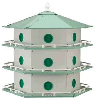 Purple Martin 18 Room House Aluminum AH 18D