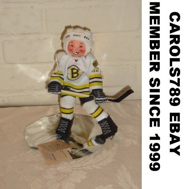 Boston Bruins Annalee Hockey Doll C Thorndike s Leach