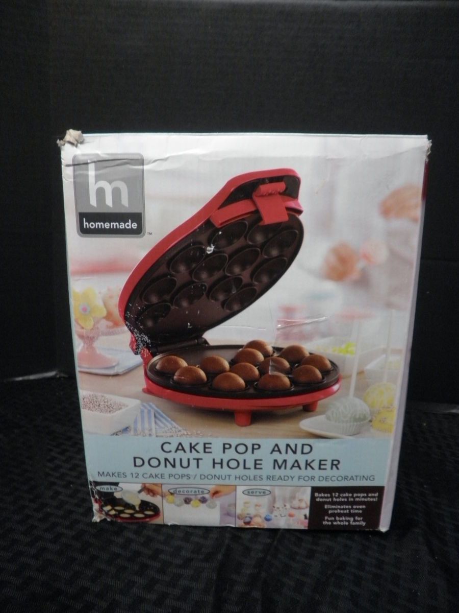 Homemade Cake Pop and Donut Hole Maker Makes 12 Lu