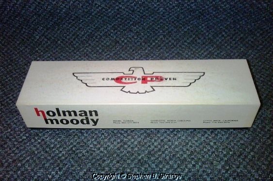 Boss 429 Holman Moody Empty Box Excellent Condition with Nice Patina