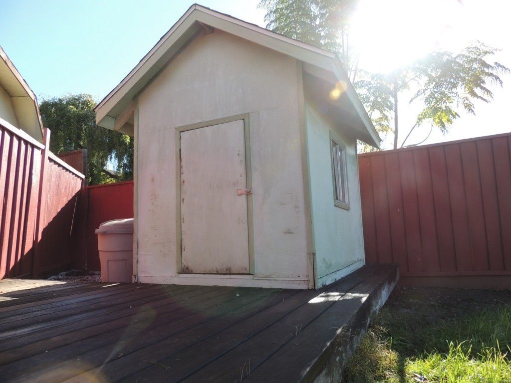 Wooden A Line Shed