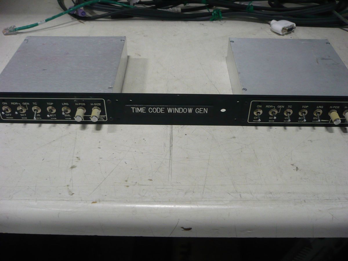 Pair Horita RM 50II SMPTE TIMECODE GENERATORS Version T310 THE BEST