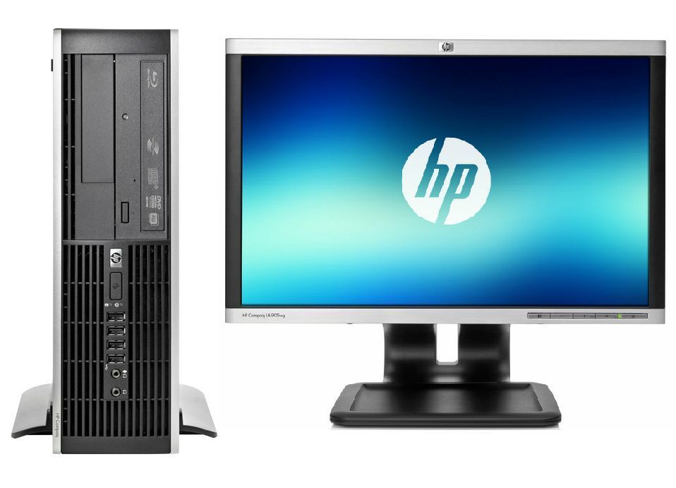 HP Elite 8000 Small Form Factor Desktop Computer 19 Monitor LCD Brand