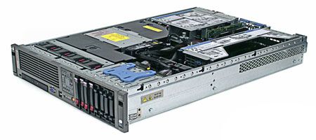 HP Proliant DL380 G5 1x Xeon Dual Core 3 2GHz No RAM No HDD