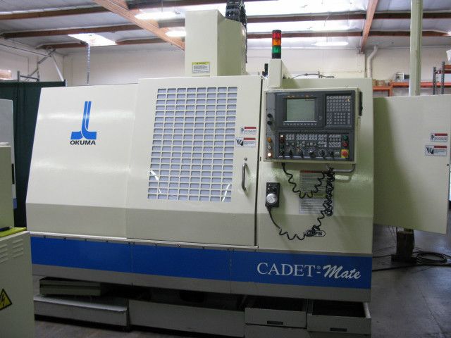 1998 Okuma Cadet Mate VMC OSP700M Control 40 x 20 Video