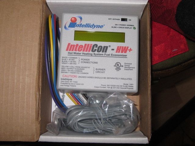 Intellicon HW Hydronic Heating Boiler Economizer Control