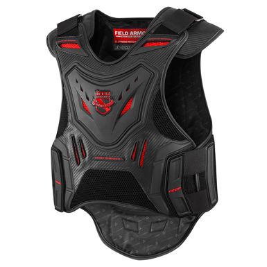 New Icon Stryker Vest Motorcycle Street Bike Back Armor Chest