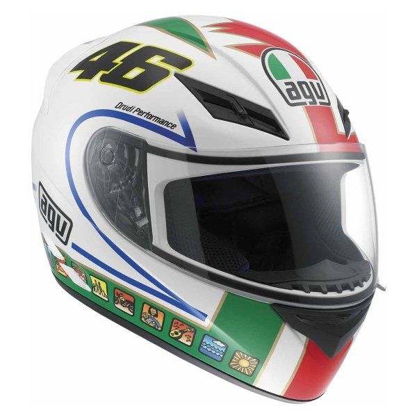 Agv K3 Rossi Icon Helmet Med 032150A0013007