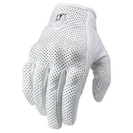 New Icon Pursuit Leather Motorcycle Street Bike Gloves Mens Medium