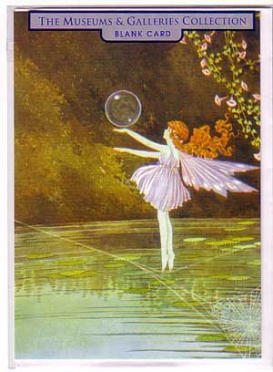 Ida Rentoul Outhwaite Fairy Bubble Notecards Set of 2 New Vintage