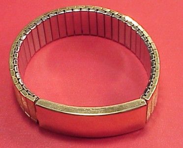  Gold Filled Photo ID Identification Bracelet Alert Artist