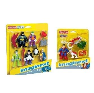 Imaginext DC Batman Figures Toy Set Joker Two Face Penguin Riddler Lot