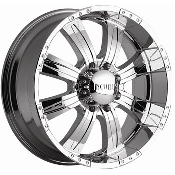 20x9 Chrome Wheel Incubus Poltergeist 5x5 5x5 5 Rims