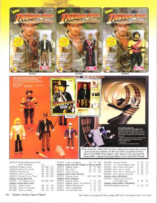 Guide to Indiana Jones Action Figures Kenner Marion Sallah Belloq LJN