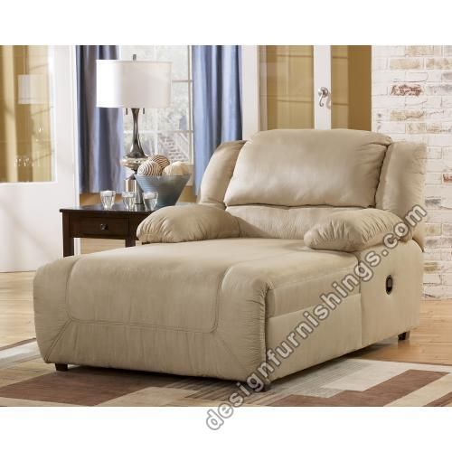 Ashley Hogan Pressback Chaise 2 Arm Khaki 5780004