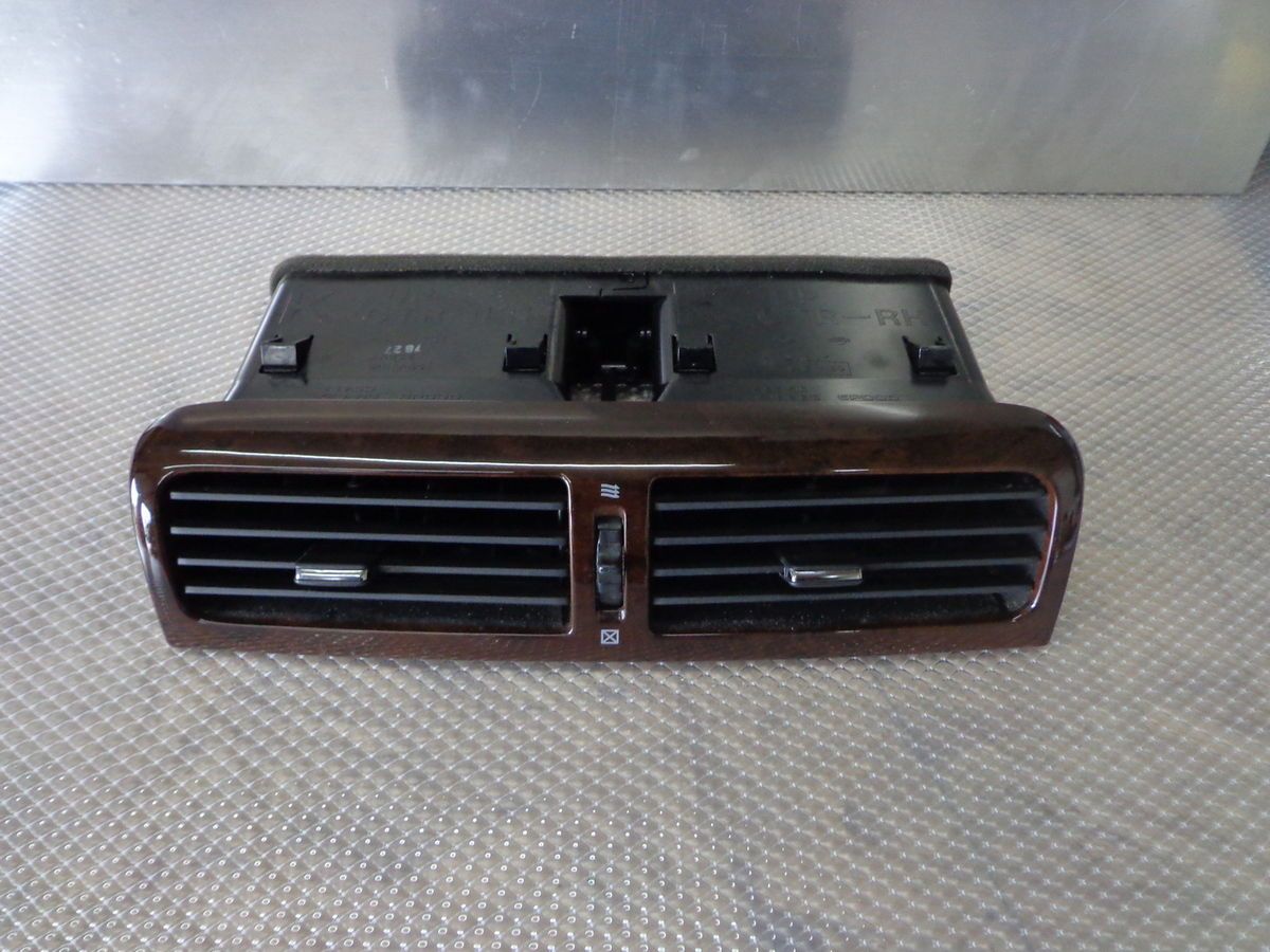1997 1998 Infiniti Q45 Upper Wood Grain Heater AC Vent Panel Grille