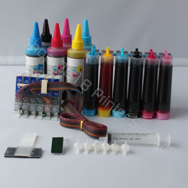 CISS CIS Extra Set Ink for Epson Artisan 810 835 725