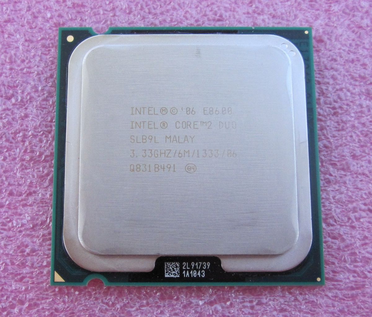 Intel Core 2 Duo Processor E8600 SLB9L