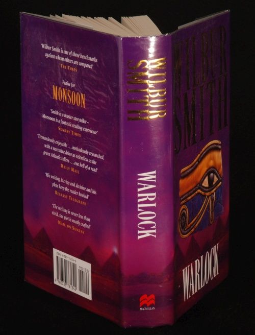 2001 Warlock by Wilbur Smith First Edition