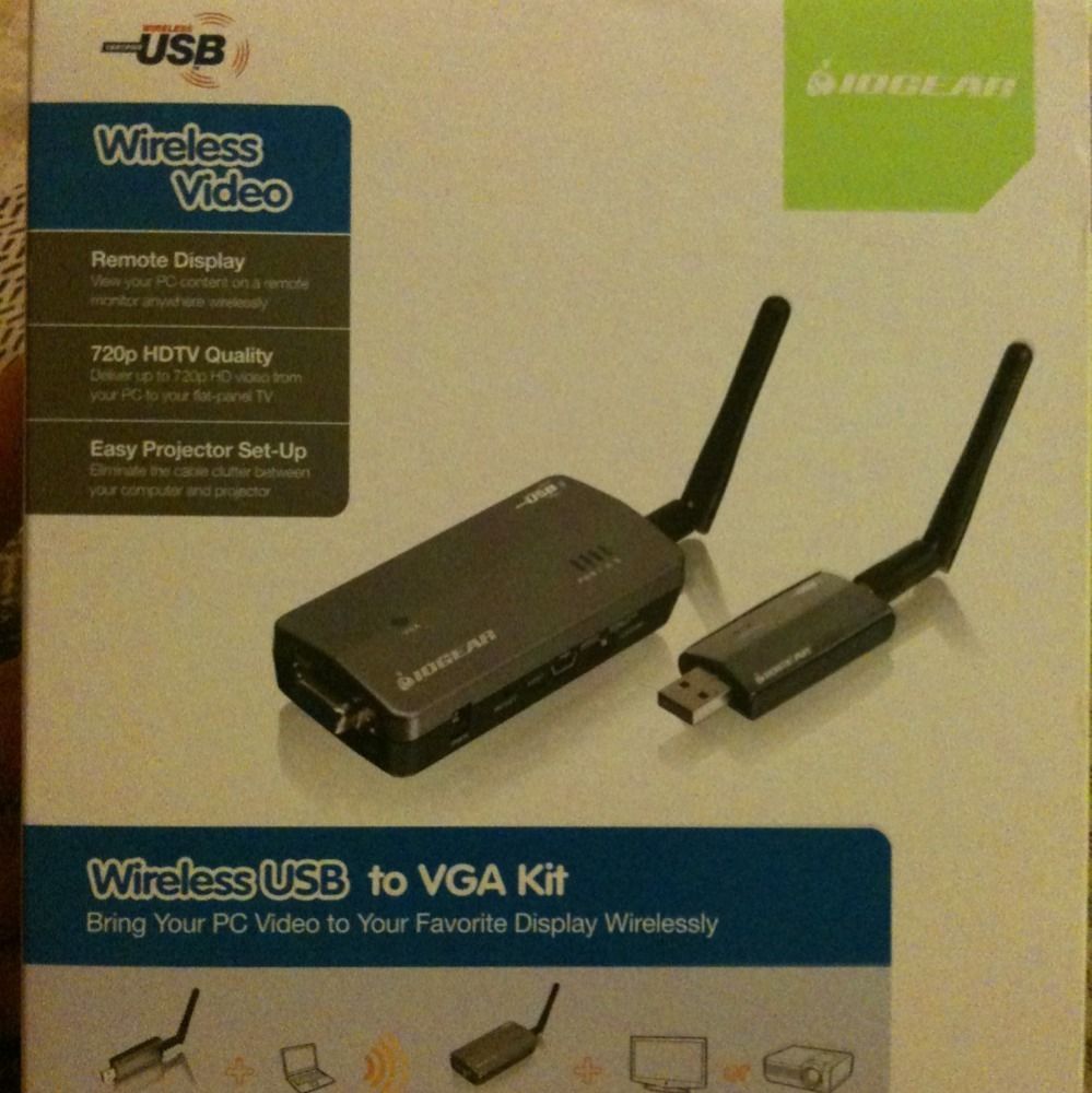 IOGEAR Wireless USB to VGA Kit