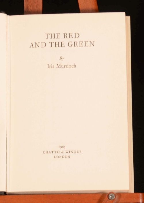 1965 The Red and The Green Iris Murdoch First Edition with Dustwrapper