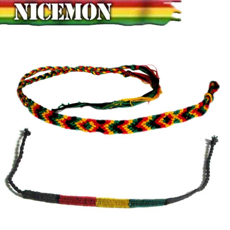 Rasta Friendship Irie Wrist Bracelet Negril Reggae RGY