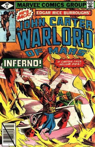 John Carter Warlord of Mars 1977 25 FN