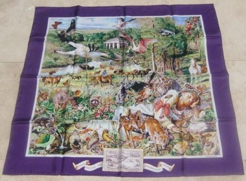 Hermes Madison Avenue Kermit Oliver Limited Scarf Lilac