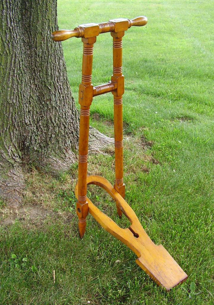  English BOOTJACK Rare Fancy 1880 STANDING Wooden EARLY Brooks Brothers