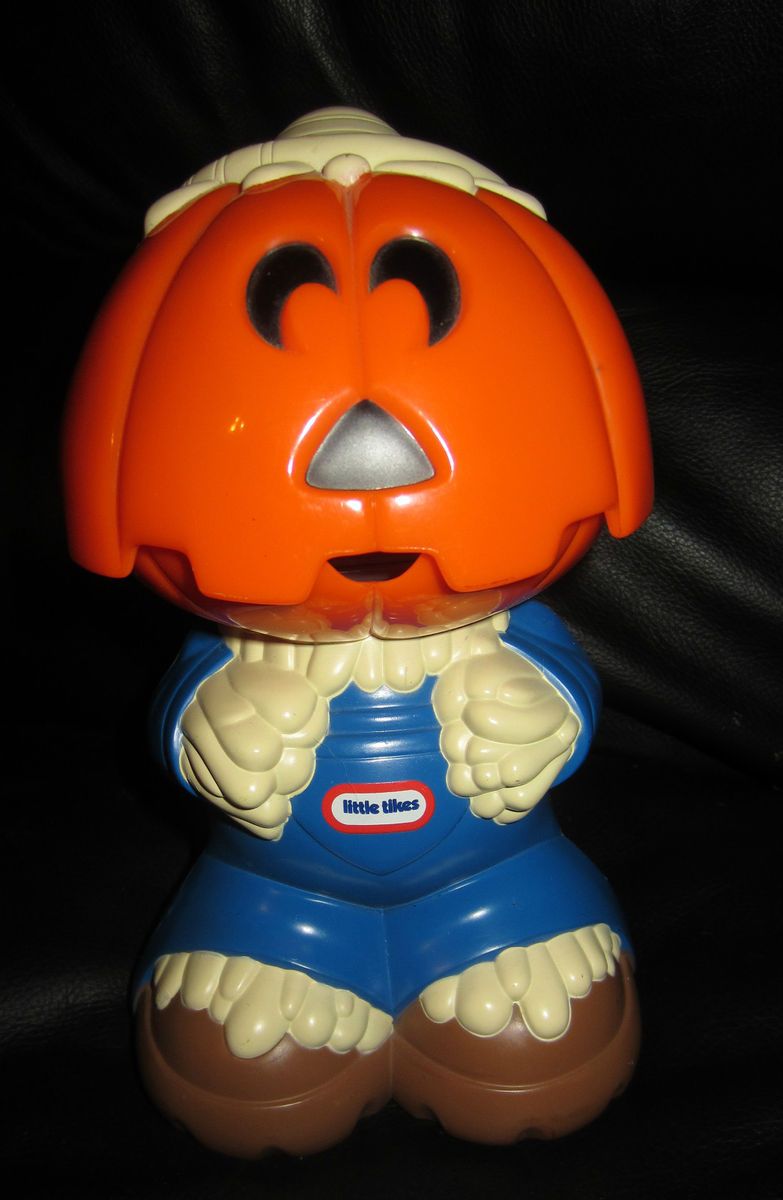 Little Tikes Holloween Jack O Lantern Pumpkin Scream Beam Flashlight