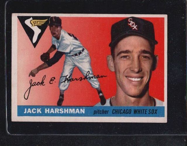 1955 Topps 104 Jack Harshman EXMT E104640