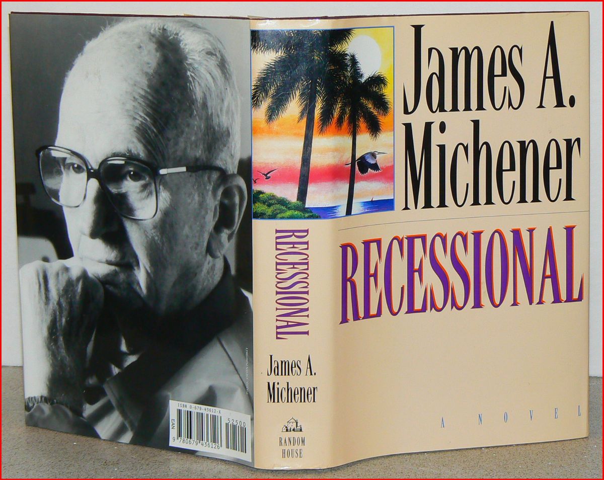 Recessional by James Michener First Printing Signed