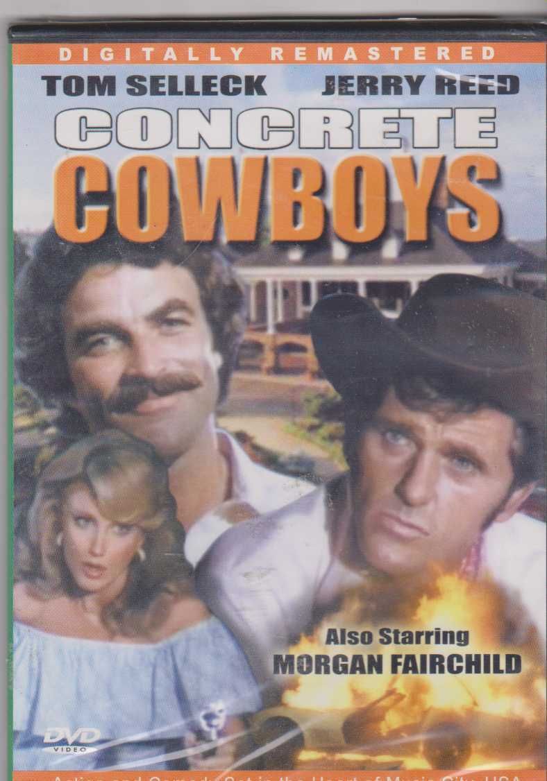 The Concrete Cowboys DVD 2000 Tom Selleck Morgan Fairchild Jerry Reed
