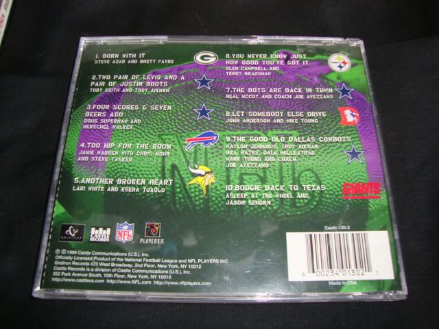 CD NFL Country NFL Players Peform Country Music