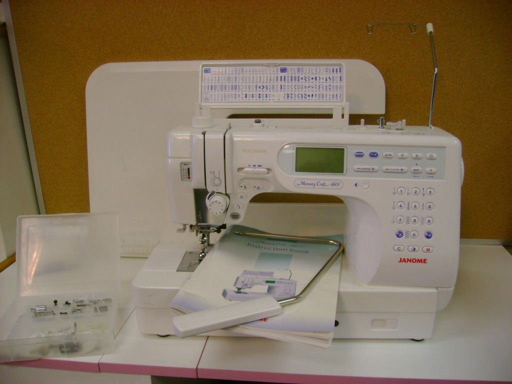 Janome 6600 Quilting Machine