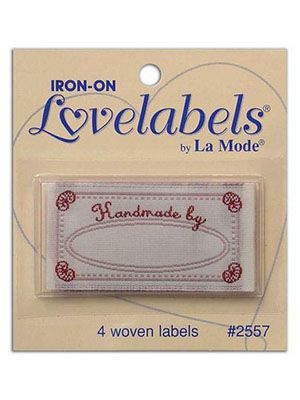  on labels personalize any project labels can also be sewn on 100 %