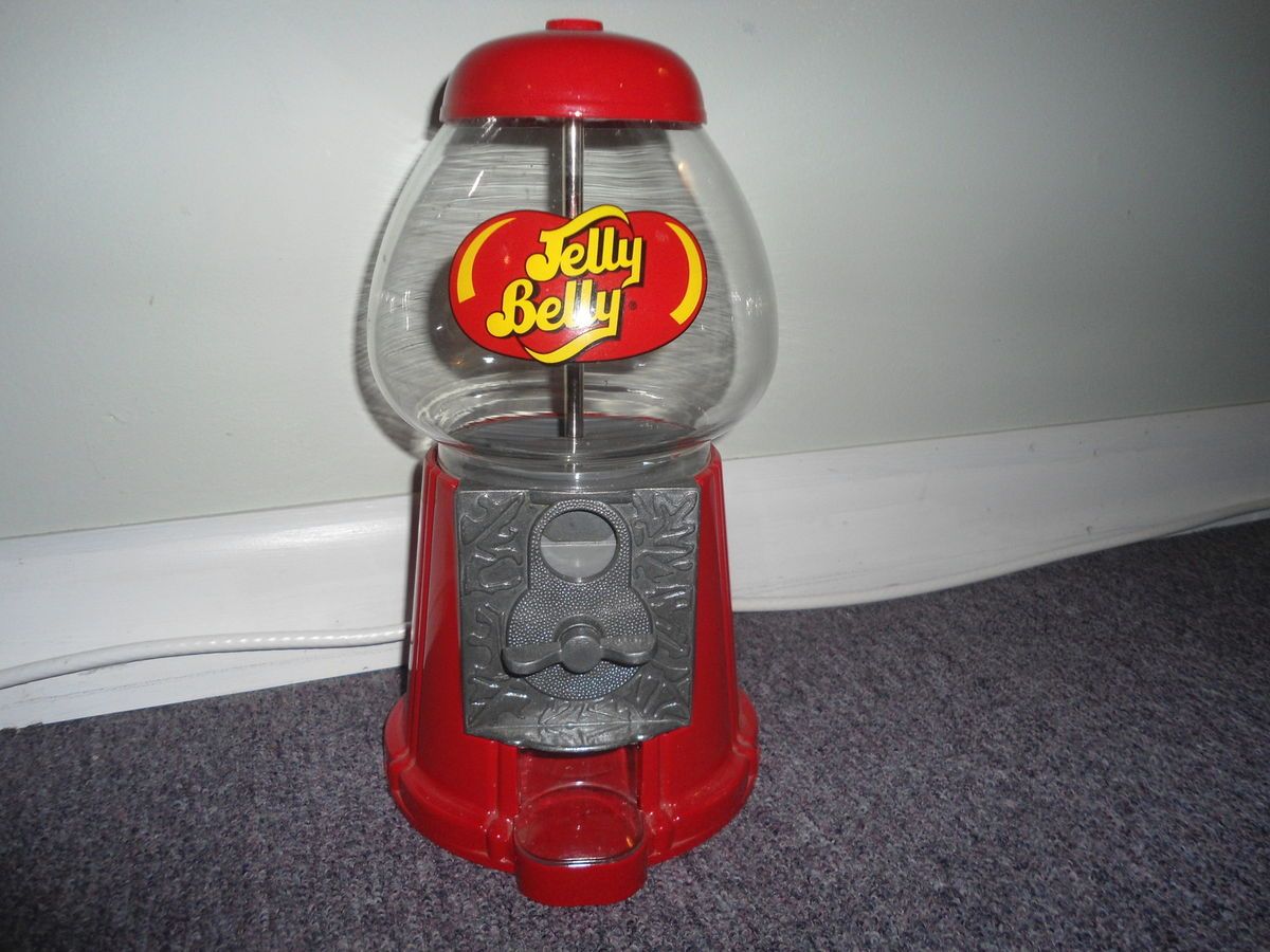 ORIGINAL JELLY BELLY GUM BALL CANDY VENDING MACHINE DISPENSER 11 TAKES