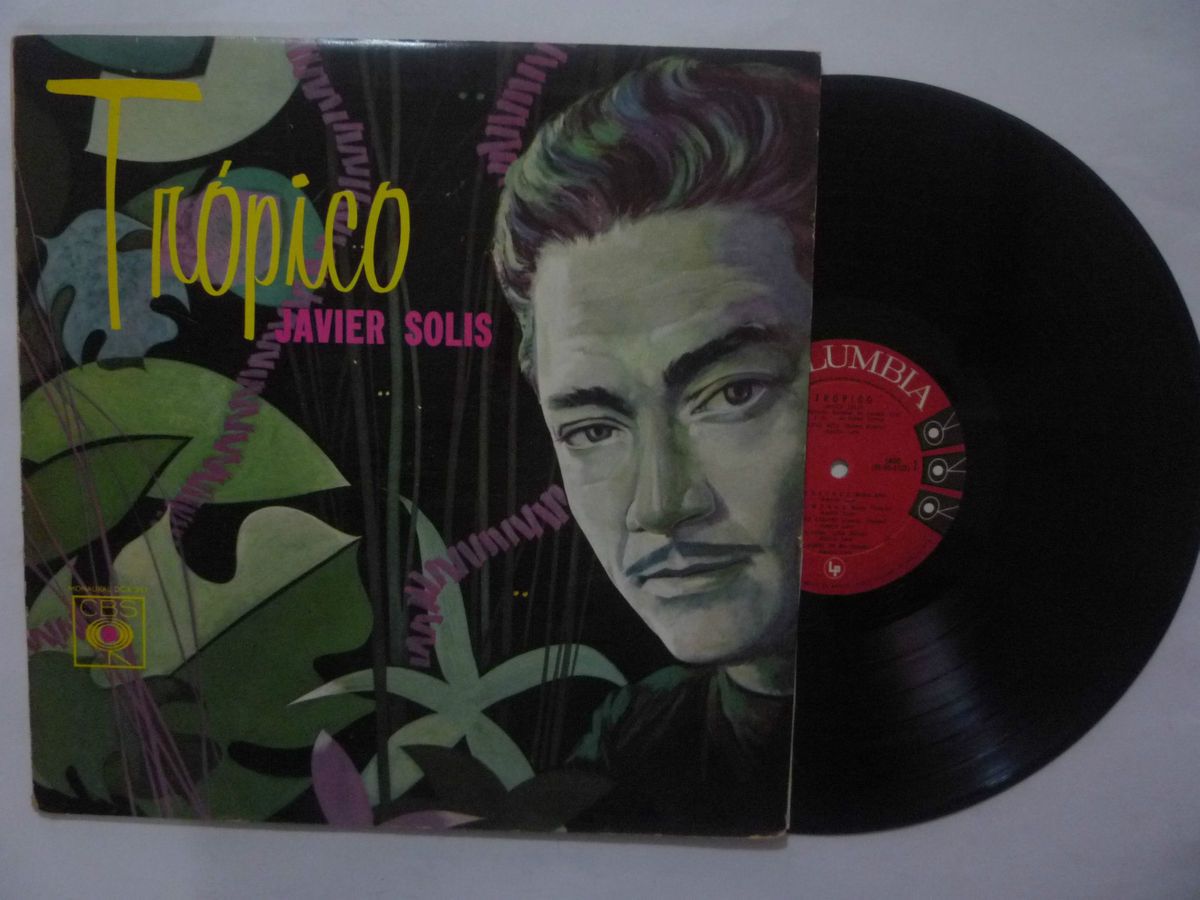 Javier Solis  Tropico  Columbia First Impression RARE Mexican LP