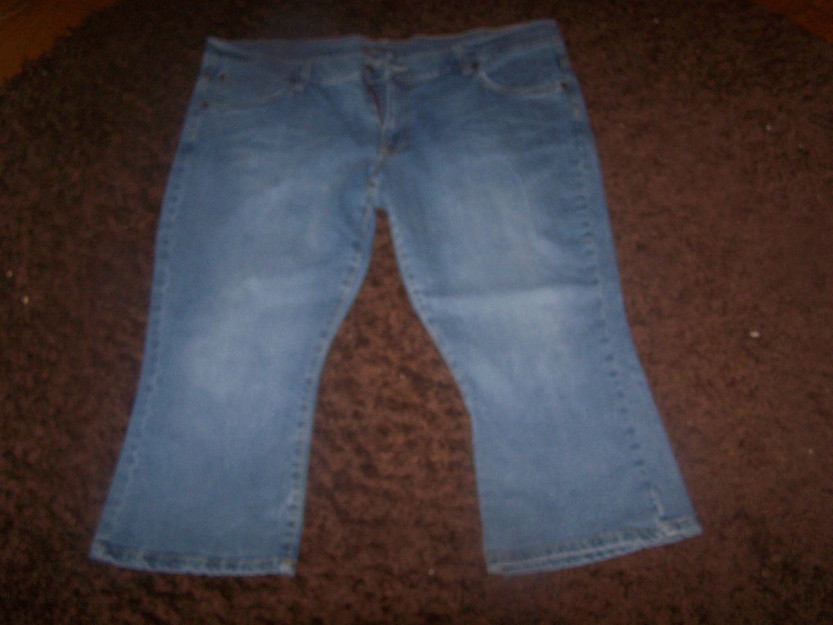 Womens Bitten by Sarah Jessica Parker Jean Shorts Size 18 M