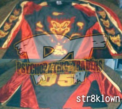 RARE Psychopathic Records Jersey Large I C P BMX Prototype Jeckel Bros