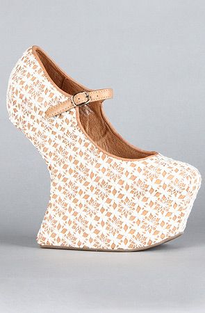 Karmaloop Jeffrey Campbell The Nightwalk Shoe Ivory