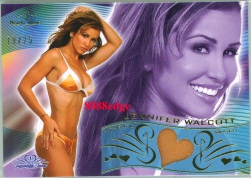  Benchwarmer Signature Bikini Jennifer Walcott 19 25 Worn Swatch