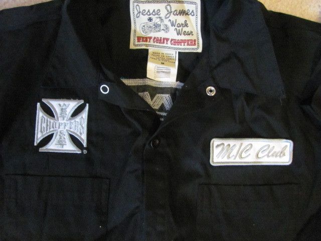 Jesse James WorkWear Button Up Shirt New