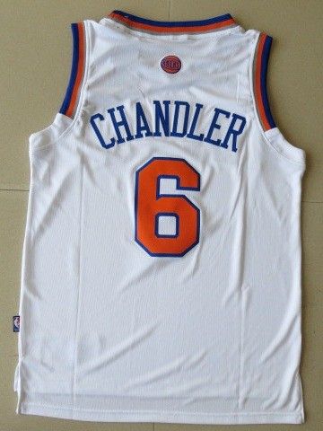  KNICKS TYSON CHANDLER #6 REV30 SWINGMAN JERSEY 2013 SEASON S XXL WHITE