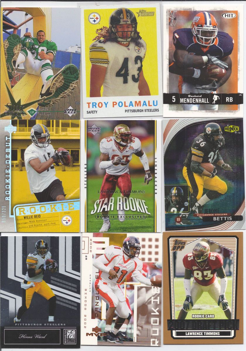 mvp antwaan randle el rc 2007 donruss elite hines ward