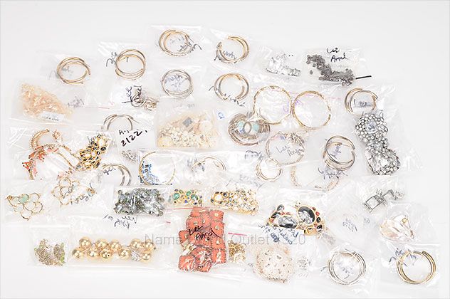 5K Lee Angel 43 PC Mix Jewelry Crystal Repair Scrap Lot 1lb 14 8oz