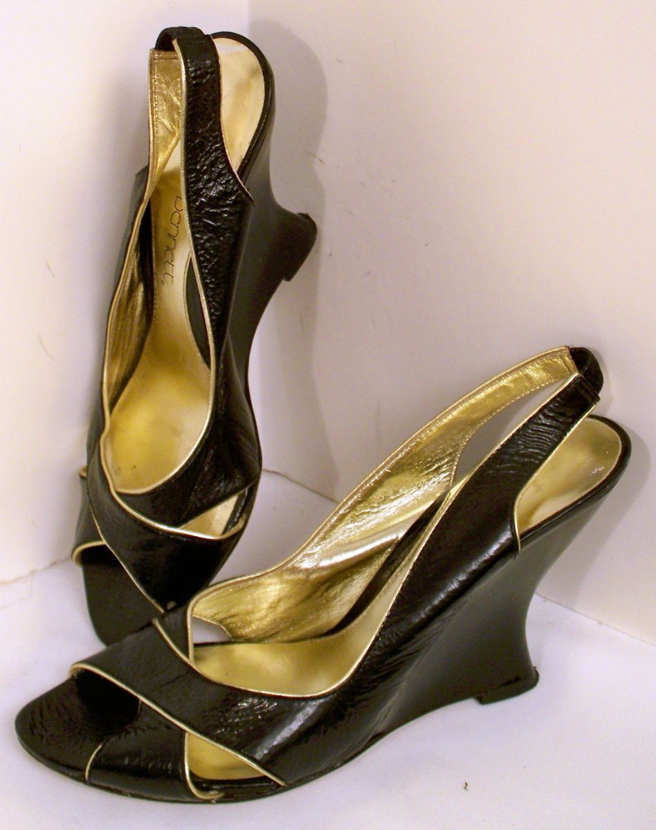  Slingback Heels Open Toe Jessica Bennett Sz 10M Great Preowned